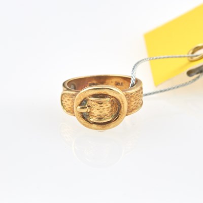 Lot 162 - Gold Ring, 18K 3 dwt.