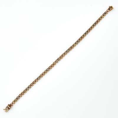 Lot 236 - Gold Flexible Bracelet, 14K 4 dwt.