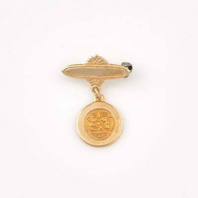 Lot 354 - Gold Pin, 14K 1 dwt.