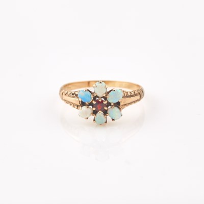 Lot 440 - Gold and Stone Ring, 10K 1 dwt. all