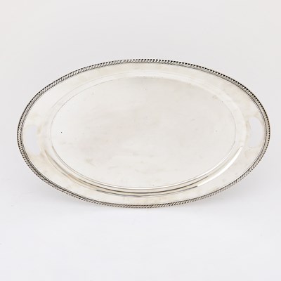 Lot 256 - American Sterling Silver Serving Tray