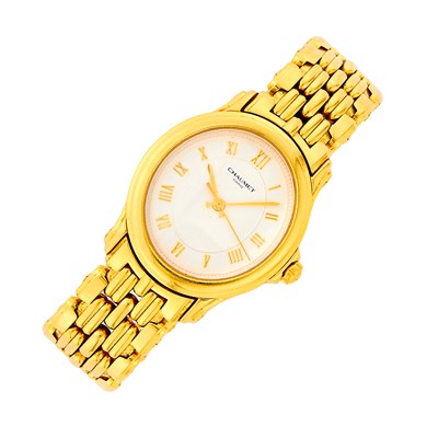 Lot 6 - Chaumet Paris Gold Wristwatch, Ref. 1A-735