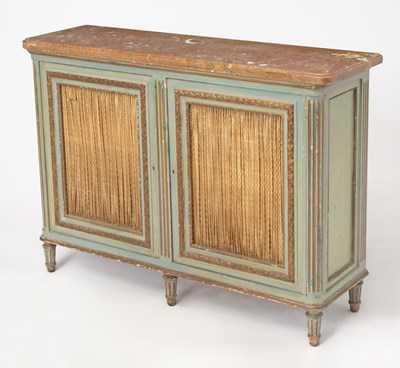 Lot 164 - Louis XVI Style Painted Side Cabinet