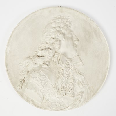 Lot 333 - Louis XIV Cast Composite Roundel