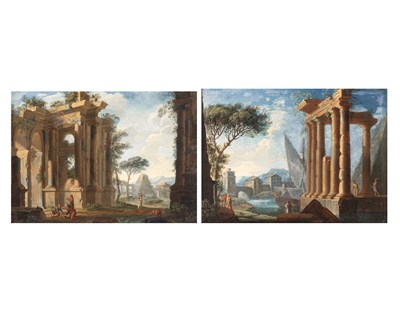 Lot 35 - School of Giovanni Paolo Panini