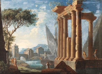 Lot 35 - School of Giovanni Paolo Panini