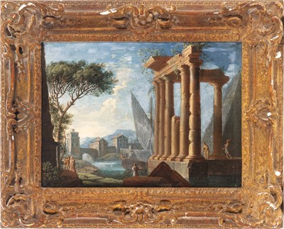 Lot 35 - School of Giovanni Paolo Panini