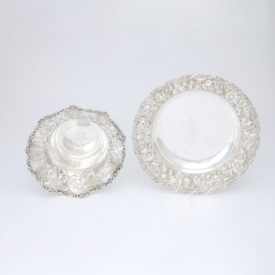 Lot 271 - Loring Andrews Sterling Silver Dish and Bowl