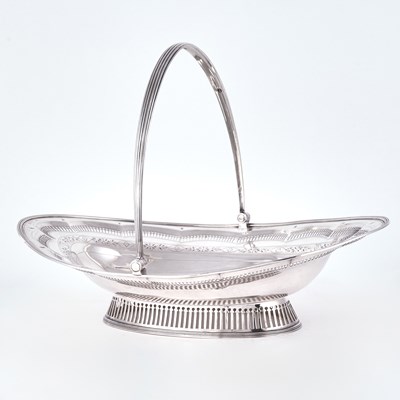 Lot 223 - George III Sterling Silver Cake Basket