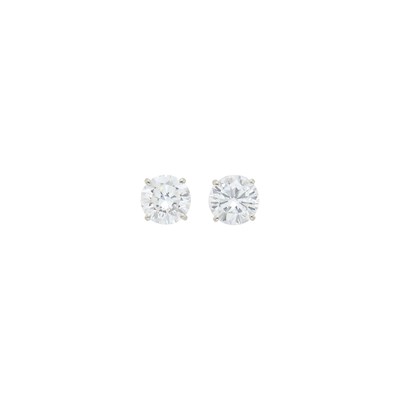 Lot 60 - Pair of Diamond Stud Earrings