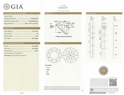 Lot 33 - Pair of White Gold and Diamond Stud Earrings