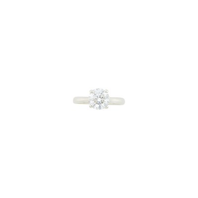 Lot 70 - Silver and Diamond Ring