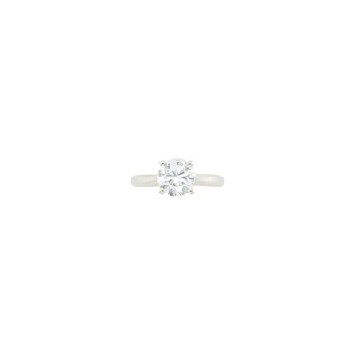 Lot 88 - Silver and Diamond Ring