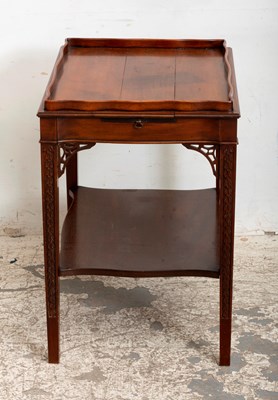 Lot 54 - Georgian Style Mahogany Side Table