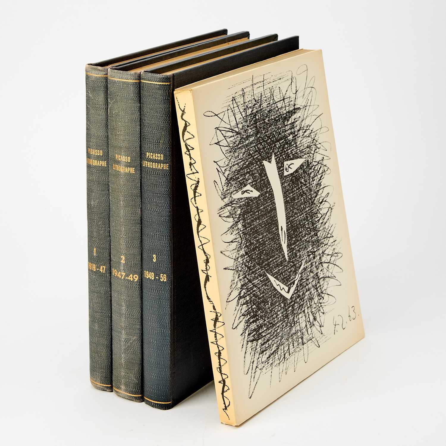 Lot 163 - The four volumes of the Mourlot catalogue of Picasso lithographs
