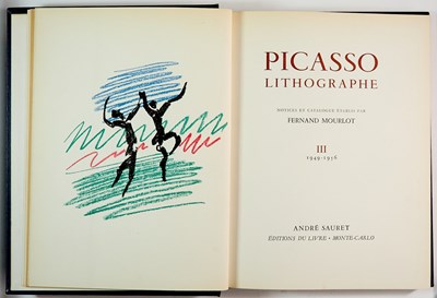 Lot 163 - The four volumes of the Mourlot catalogue of Picasso lithographs