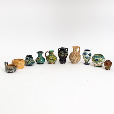 Lot 131 - Group of Glazed Ceramic Table Articles