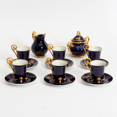 Lot 137 - Bavarian Porcelain Partial Tea Service