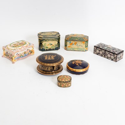 Lot 145 - Group of Decorative Boxes