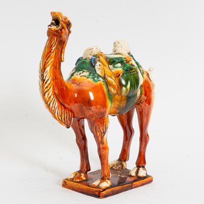 Lot 147 - Chinese Glazed Ceramic Camel