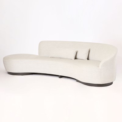 Lot 486 - Vladimir Kagan Style Upholstered Custom Sofa