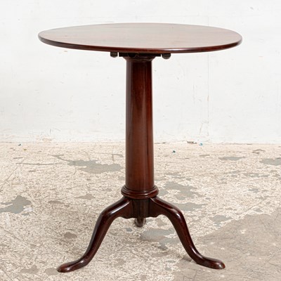 Lot 172 - Mahogany Tilt-Top Tea Table