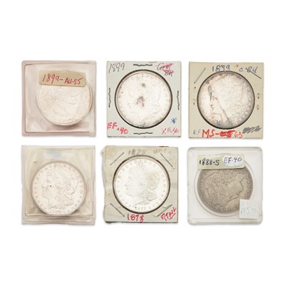 Lot 1117 - United States Morgan Dollar Group