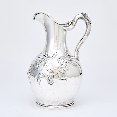 Lot 214 - American Silver Water Pitcher