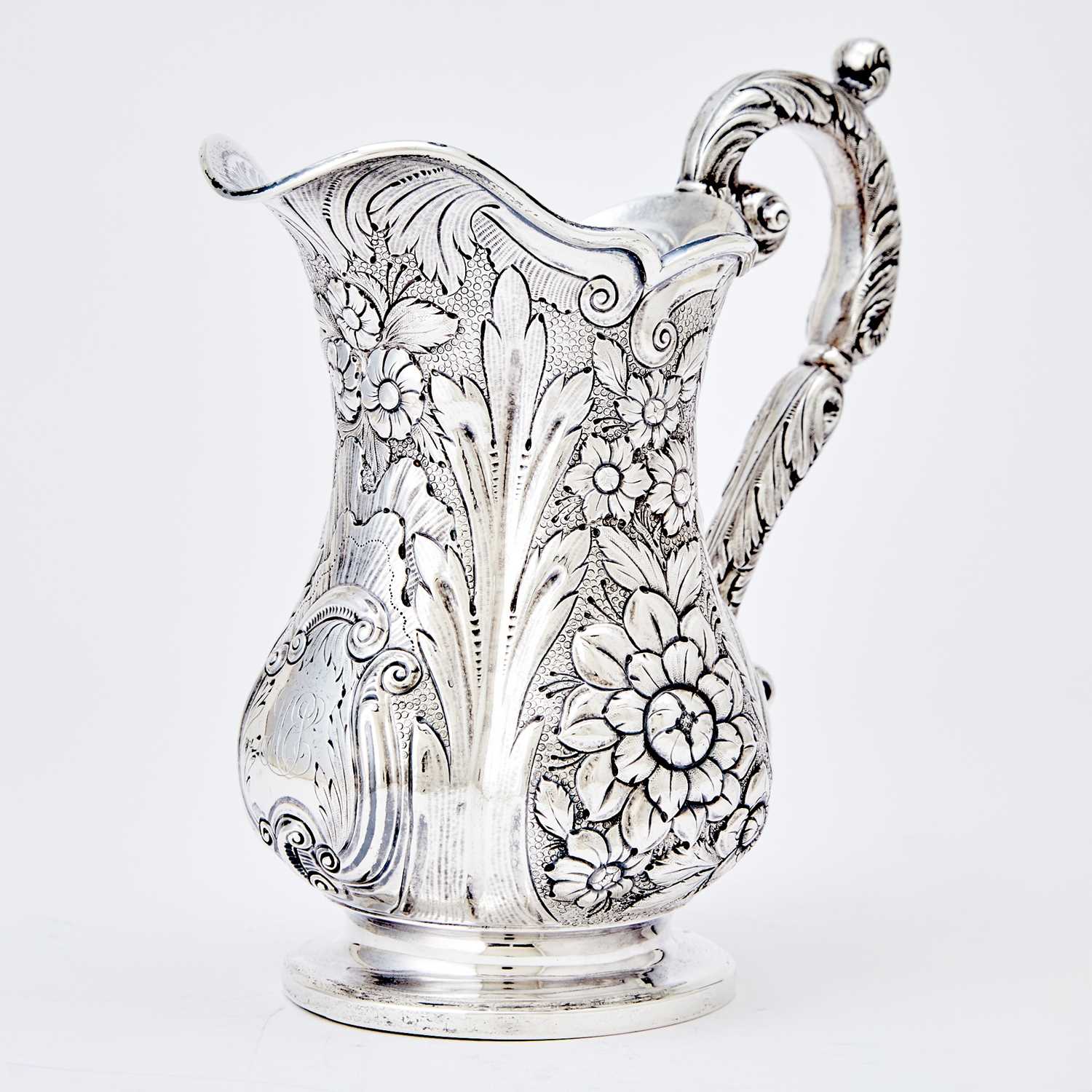 Lot 215 - American Silver Water Pitcher