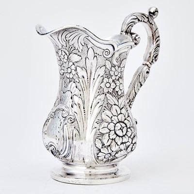 Lot 215 - American Silver Water Pitcher