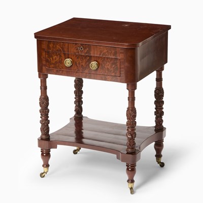 Lot 456 - Classical Mahogany Work Table