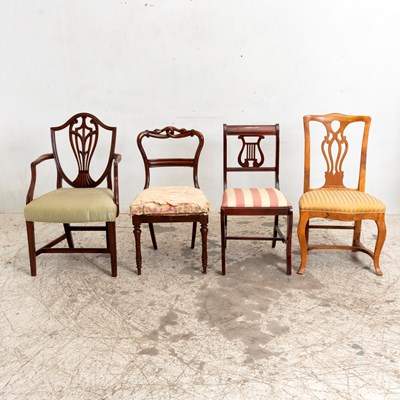 Lot 257 - Assorted Group of Chairs