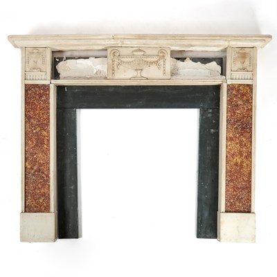 Lot 203 - Marble Fireplace Surround