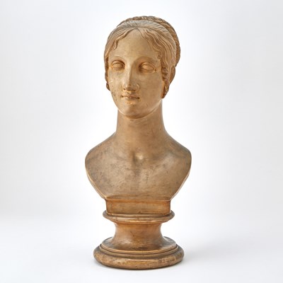 Lot 579 - A Terracotta Bust of Laura