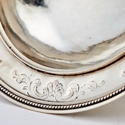 Lot 218 - Tiffany & Co. Sterling Silver Covered Butter Dish