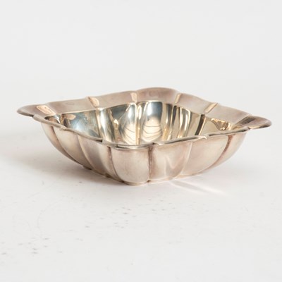 Lot 290 - Sterling Square-Form Bowl