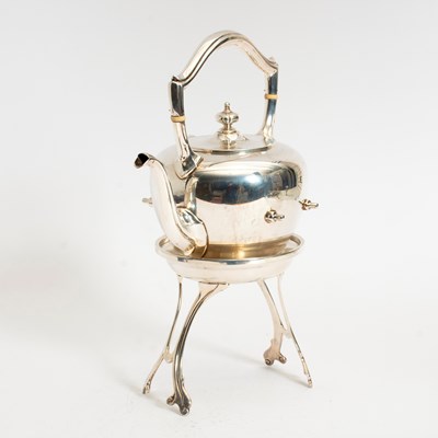 Lot 293 - Reed & Barton Sterling Silver Teapot and Stand