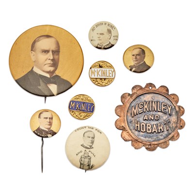 Lot 1013 - Political Collectibles: McKinley Group