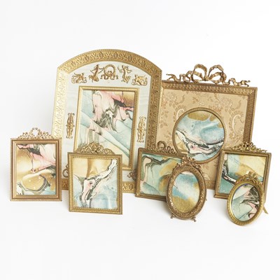 Lot 124 - Group of Louis XVI Style Gilt Metal Frames