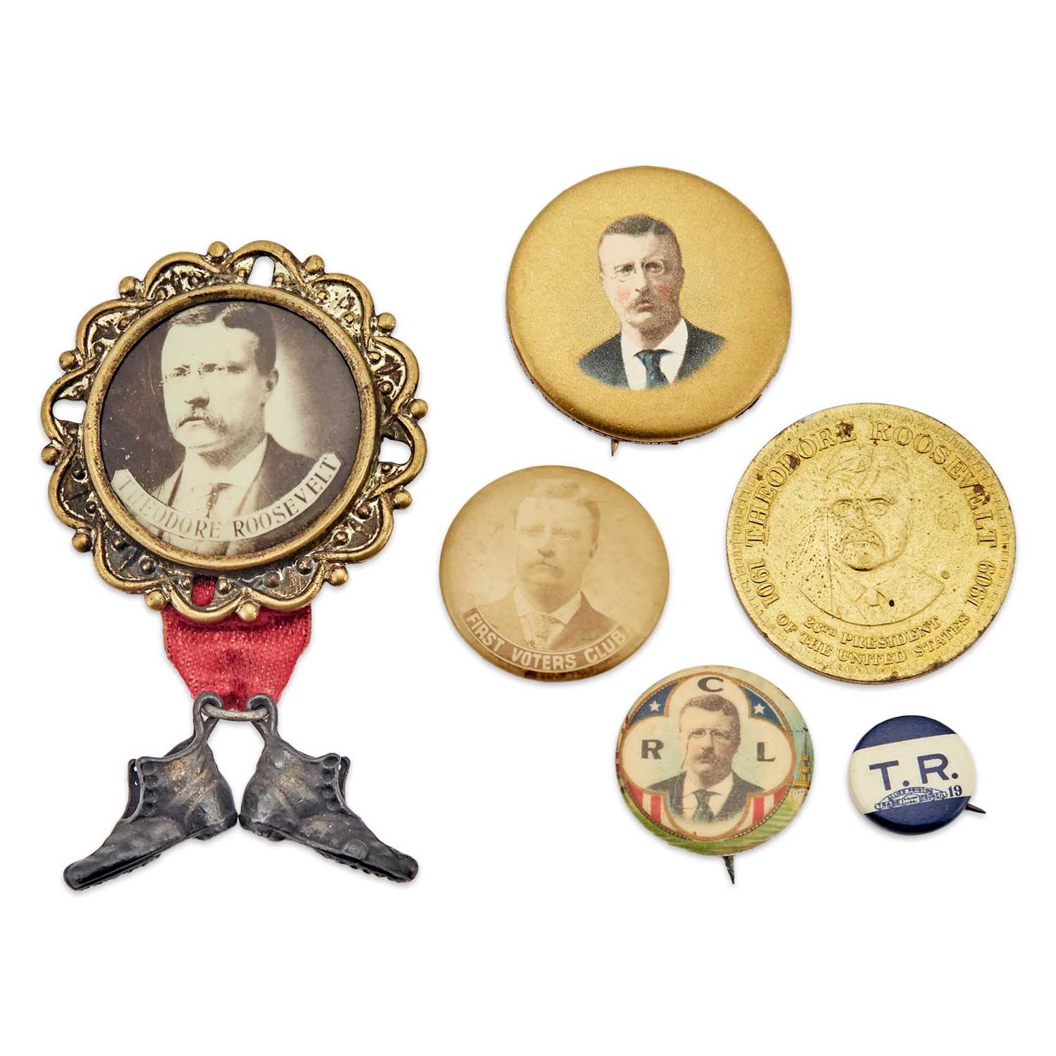 Lot 1020 - Political Collectibles: Theodore Roosevelt Group