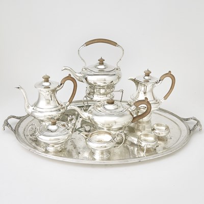 Lot 255 - English Sterling Silver Tea and Coffee Service