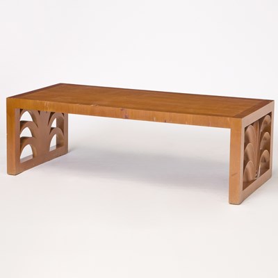 Lot 331 - Robsjohn-Gibbings Walnut Coffee Table