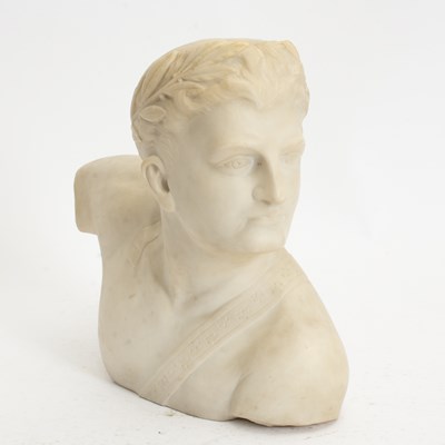 Lot 126 - Marble Bust of an Athlete