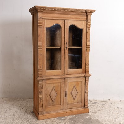 Lot 79 - Pine China Cabinet