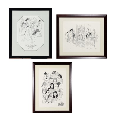 Lot 64 - A signed Hirschfeld depicting Julie Andrews