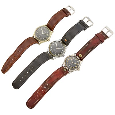 Lot 2444 - Three Stainless Steel Wristwatches