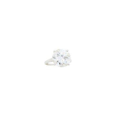 Lot 1159 - Silver and Diamond Ring