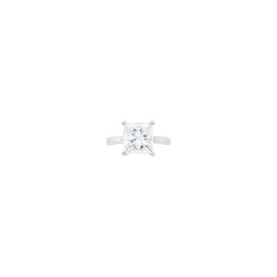 Lot 64 - Silver and Diamond Ring