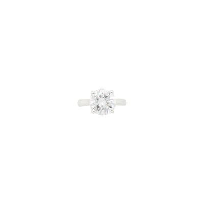 Lot 79 - Silver and Diamond Ring