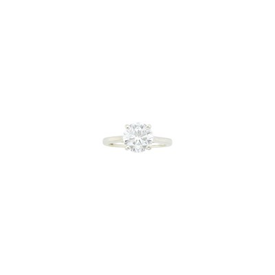 Lot 85 - Silver and Diamond Ring